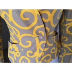 Yves Saint Laurent Blazer Chic Jaune -Yves Saint Laurent 100201 4