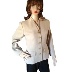 Yves Saint Laurent BLAZER BEIGE COL V CHYC -Yves Saint Laurent 100368 2