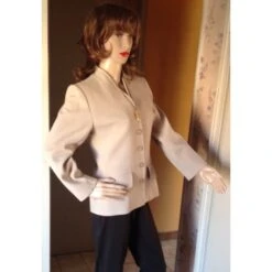 Yves Saint Laurent BLAZER BEIGE COL V CHYC -Yves Saint Laurent 100368 5