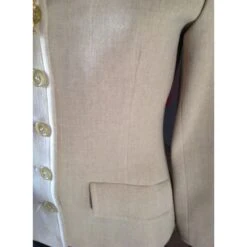 Yves Saint Laurent BLAZER BEIGE COL V CHYC -Yves Saint Laurent 100368 8