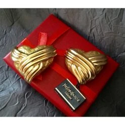 Yves Saint Laurent CLIPS EN CŒUR Doré -Yves Saint Laurent 104409 3