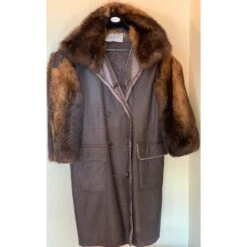 Yves Saint Laurent Manteaux, Vêtements D'extérieur Marron -Yves Saint Laurent 105295 8