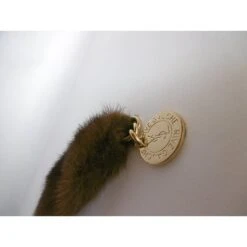 Yves Saint Laurent Bijou De Sac En Fourrure De Vison Marron -Yves Saint Laurent 107687 5