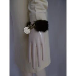 Yves Saint Laurent Bijou De Sac En Fourrure De Vison Marron -Yves Saint Laurent 107687 7