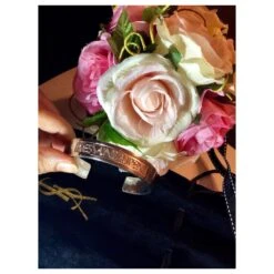 Bracelet Jonc Argent Massif Yves Saint Laurent Argenté -Yves Saint Laurent 114967 3