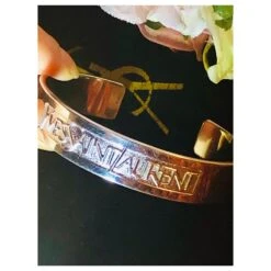 Bracelet Jonc Argent Massif Yves Saint Laurent Argenté -Yves Saint Laurent 114967 6