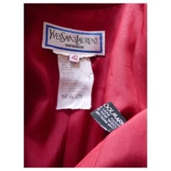 Yves Saint Laurent Vestes Rouge -Yves Saint Laurent 125254 8