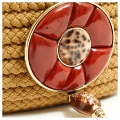 Yves Saint Laurent CORAL CORD JEWEL Beige Doré 11 Yves Saint Laurent CORAL CORD JEWEL Beige Doré -Yves Saint Laurent 127011 4