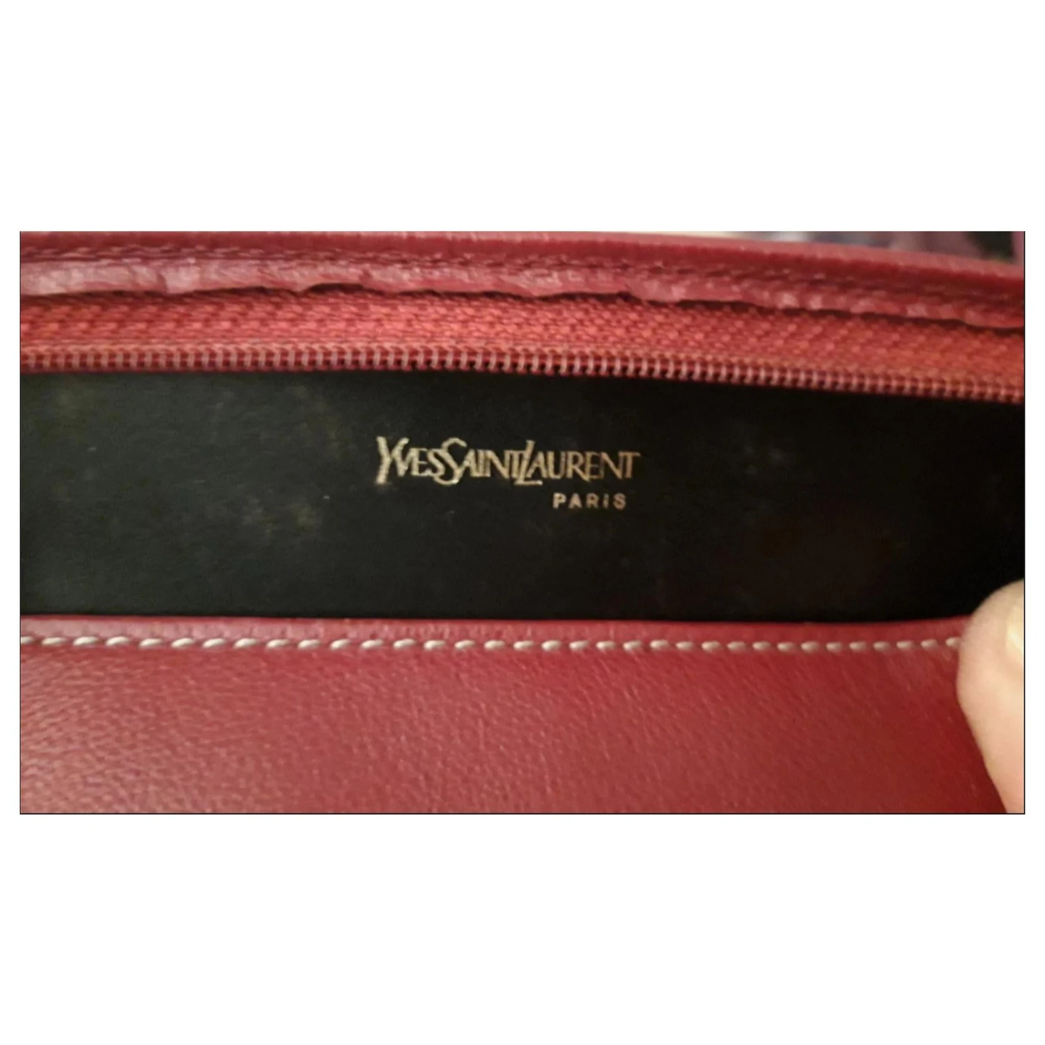 Yves Saint Laurent Bourses, Portefeuilles, Cas Rouge 4 Yves Saint Laurent Bourses, Portefeuilles, Cas Rouge – Image 2