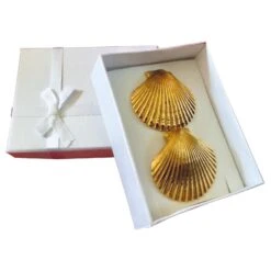 Yves Saint Laurent CLIPS COQUILLES SAINT JACQUES Doré -Yves Saint Laurent 151191 2