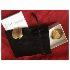 Yves Saint Laurent CLIPS COQUILLES SAINT JACQUES Doré -Yves Saint Laurent 151191 7