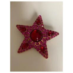 Boucles D’oreilles Yves Saint Laurent Rouge Fuschia 7 Boucles D’oreilles Yves Saint Laurent Rouge Fuschia -Yves Saint Laurent 155917 3