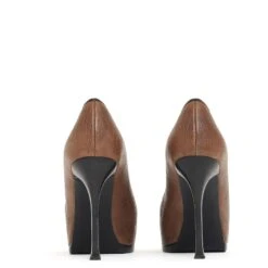 Yves Saint Laurent TRIB TOO 2 TONES FR38.5 Marron Noir -Yves Saint Laurent 168877 4