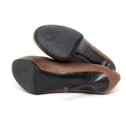 Yves Saint Laurent TRIB TOO 2 TONES FR38.5 Marron Noir -Yves Saint Laurent 168877 5