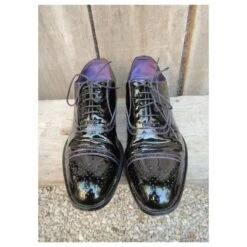 Richelieu Vernis Yves Saint Laurent Rive Gauche P 38 Noir -Yves Saint Laurent 170639 5