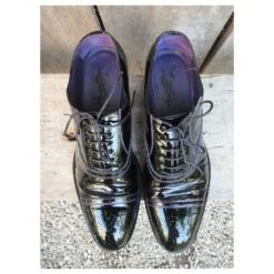 Richelieu Vernis Yves Saint Laurent Rive Gauche P 38 Noir -Yves Saint Laurent 170639 6