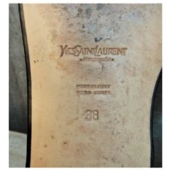 Richelieu Vernis Yves Saint Laurent Rive Gauche P 38 Noir -Yves Saint Laurent 170639 9