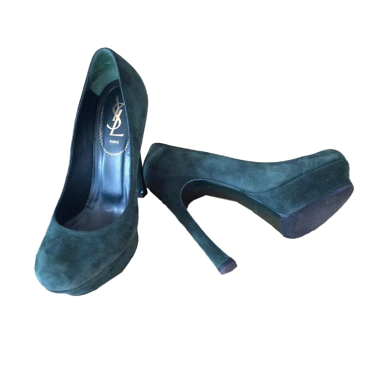 Yves Saint Laurent Escarpins Vert 4 Yves Saint Laurent Escarpins Vert – Image 2