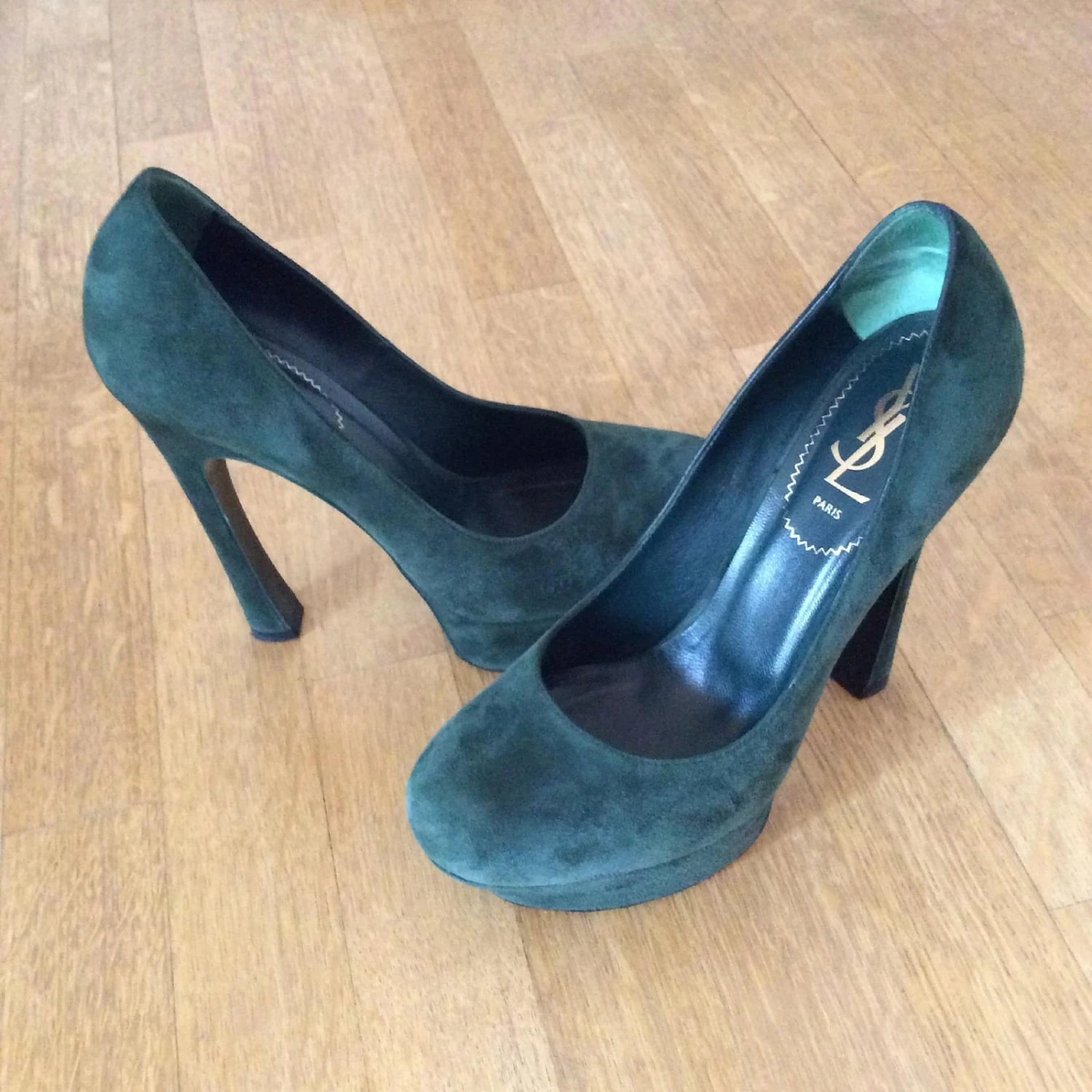 Yves Saint Laurent Escarpins Vert 5 Yves Saint Laurent Escarpins Vert – Image 3