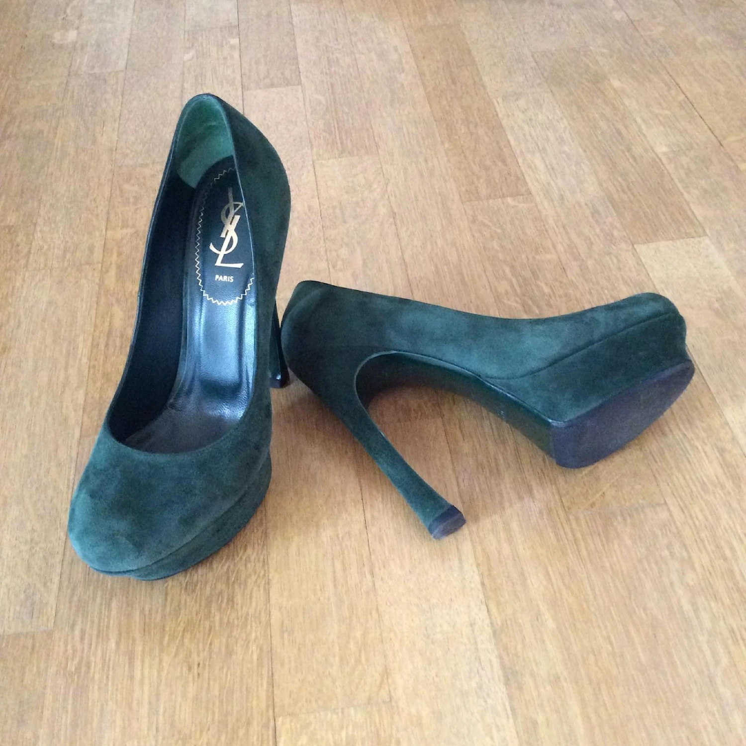 Yves Saint Laurent Escarpins Vert 6 Yves Saint Laurent Escarpins Vert – Image 4