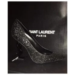 Yves Saint Laurent Talons Noir -Yves Saint Laurent 172100 6