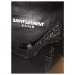 Yves Saint Laurent Talons Noir -Yves Saint Laurent 172100 7
