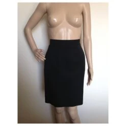 Yves Saint Laurent Jupe Noir -Yves Saint Laurent 186032 2