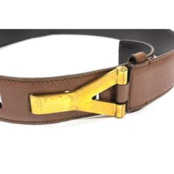 Yves Saint Laurent Ceinture Y Marron -Yves Saint Laurent 18628 4