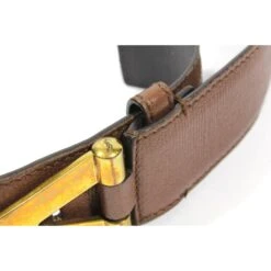Yves Saint Laurent Ceinture Y Marron -Yves Saint Laurent 18628 5