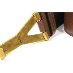 Yves Saint Laurent Ceinture Y Marron -Yves Saint Laurent 18628 7