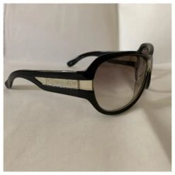 Yves Saint Laurent Lunettes De Soleil Noires En Acétate YSL Optyl -Yves Saint Laurent 207508 6