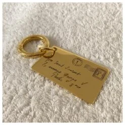 Yves Saint Laurent Porte-clés Metail Gold Y-Mail Bijouterie Dorée 11 Yves Saint Laurent Porte-clés Metail Gold Y-Mail Bijouterie Dorée -Yves Saint Laurent 208192 3