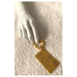 Yves Saint Laurent Porte-clés Metail Gold Y-Mail Bijouterie Dorée 13 Yves Saint Laurent Porte-clés Metail Gold Y-Mail Bijouterie Dorée -Yves Saint Laurent 208192 5