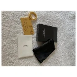 Yves Saint Laurent Porte-clés Metail Gold Y-Mail Bijouterie Dorée 15 Yves Saint Laurent Porte-clés Metail Gold Y-Mail Bijouterie Dorée -Yves Saint Laurent 208192 7