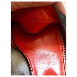 Yves Saint Laurent Mules YSL Rive Gauche Vintage Noir Bijouterie Argentée -Yves Saint Laurent 215112 8