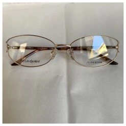 Yves Saint Laurent Montures YSL En Titane Bijouterie Dorée -Yves Saint Laurent 215327 10