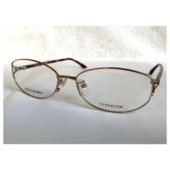 Yves Saint Laurent Montures YSL En Titane Bijouterie Dorée -Yves Saint Laurent 215327 5