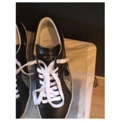 Basket Yves Saint Laurent Femme Taille 38 Noir Bijouterie Argentée Bijouterie Dorée 16 Basket Yves Saint Laurent Femme Taille 38 Noir Bijouterie Argentée Bijouterie Dorée -Yves Saint Laurent 217895 6