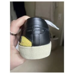 Basket Yves Saint Laurent Femme Taille 38 Noir Bijouterie Argentée Bijouterie Dorée 18 Basket Yves Saint Laurent Femme Taille 38 Noir Bijouterie Argentée Bijouterie Dorée -Yves Saint Laurent 217895 8