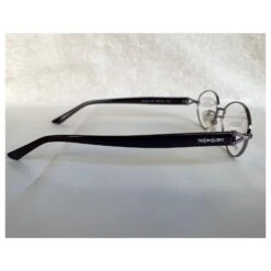 Yves Saint Laurent Montures En Titane Violet Foncé YSL -Yves Saint Laurent 221383 3