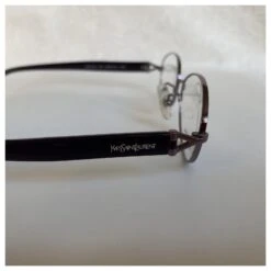 Yves Saint Laurent Montures En Titane Violet Foncé YSL -Yves Saint Laurent 221383 4