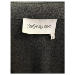 Manteau Yves Saint Laurent Gris -Yves Saint Laurent 227907 3