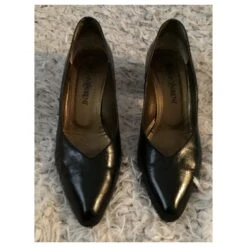 Escarpins Yves Saint Laurent Vintage Noir -Yves Saint Laurent 228060 3