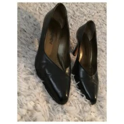Escarpins Yves Saint Laurent Vintage Noir -Yves Saint Laurent 228060 4