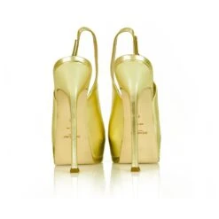 NEW YSL Tribute TRIBTOO Escarpins En Cuir Doré Yves Saint Laurent 40 12 NEW YSL Tribute TRIBTOO Escarpins En Cuir Doré Yves Saint Laurent 40 -Yves Saint Laurent 228576 3