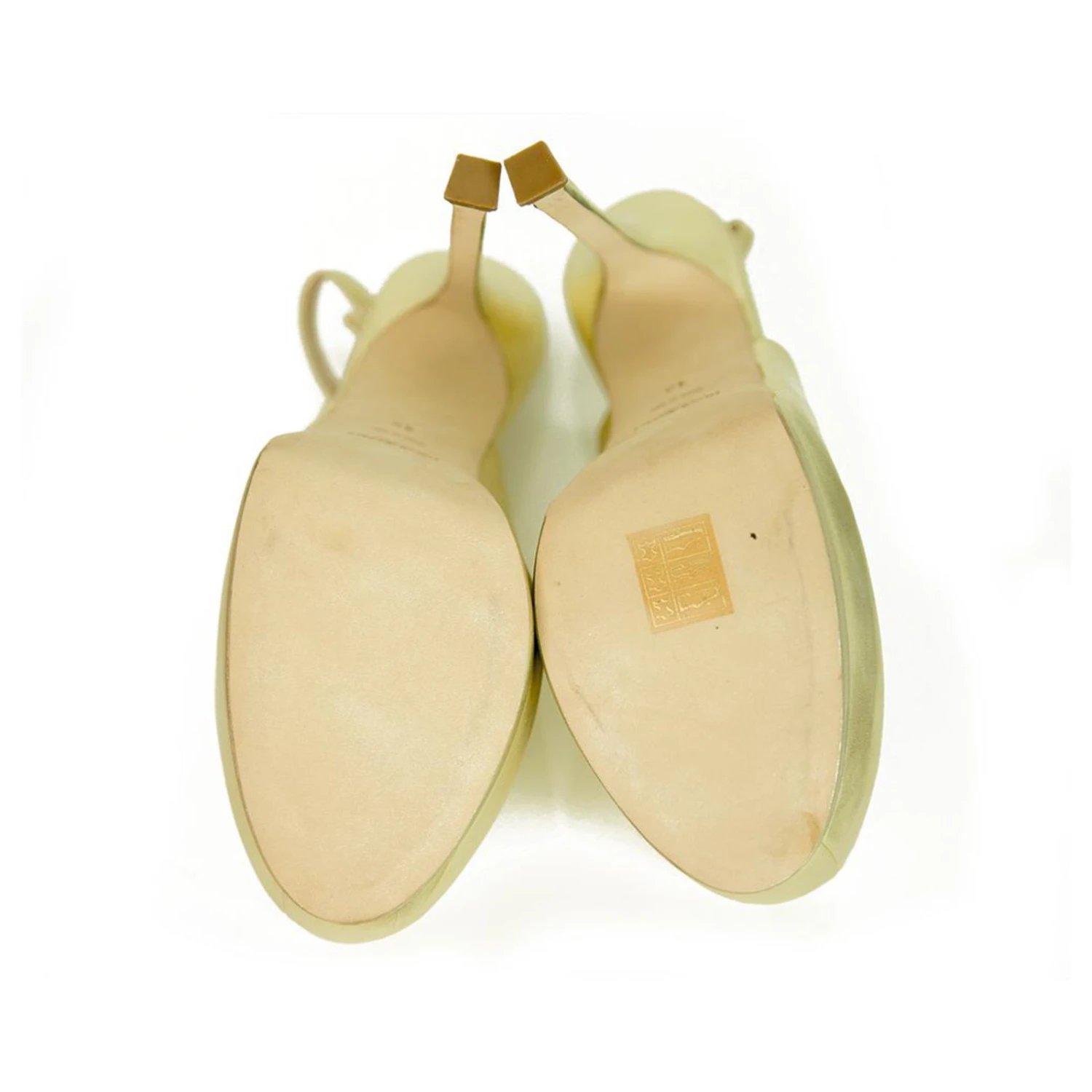 NEW YSL Tribute TRIBTOO Escarpins En Cuir Doré Yves Saint Laurent 40 10 NEW YSL Tribute TRIBTOO Escarpins En Cuir Doré Yves Saint Laurent 40 – Image 8