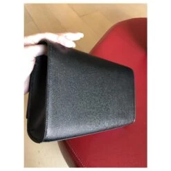 Yves Saint Laurent Pochette YSL Kate Avec Pompon Noir 13 Yves Saint Laurent Pochette YSL Kate Avec Pompon Noir -Yves Saint Laurent 243957 4