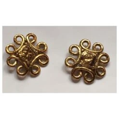 Yves Saint Laurent Boucles D'oreilles Doré -Yves Saint Laurent 246125 5