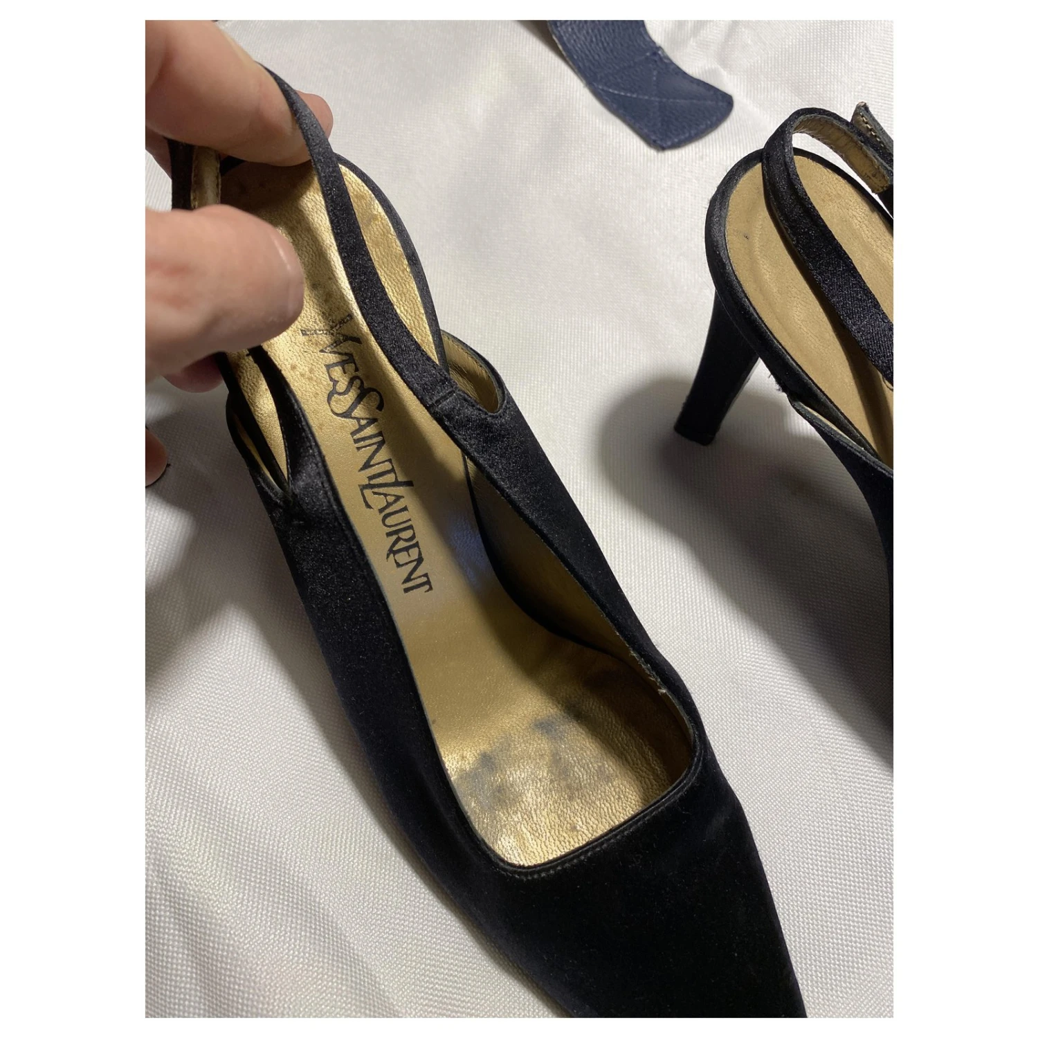 Yves Saint Laurent Décolleté Noir 4 Yves Saint Laurent Décolleté Noir – Image 2