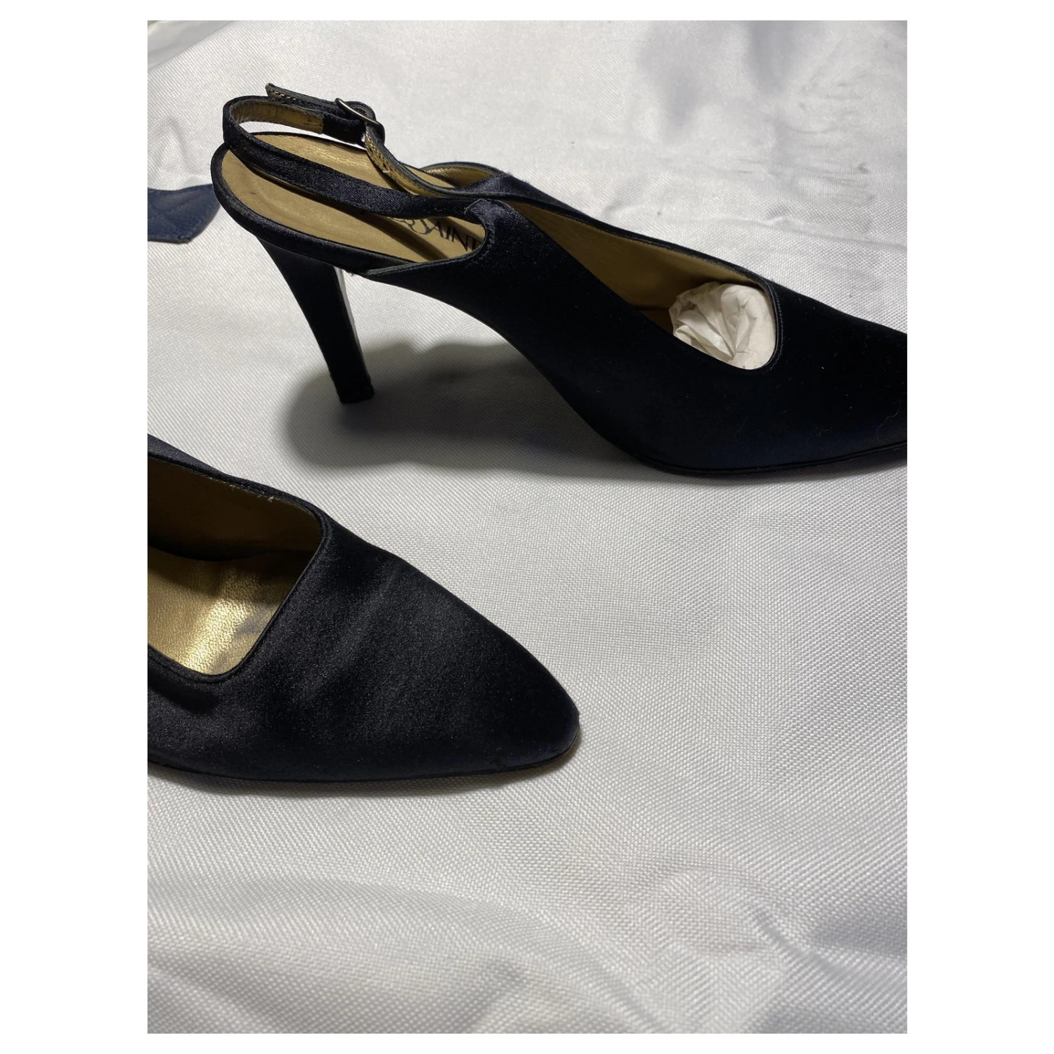 Yves Saint Laurent Décolleté Noir 10 Yves Saint Laurent Décolleté Noir – Image 8